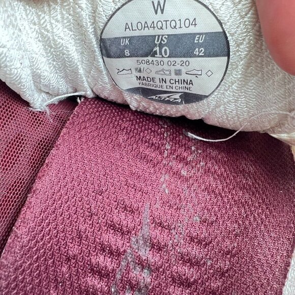 Altra Provision 4 Black White Women Running Sneaker Shoes AL0A4QTQ104 Size 10 - Picture 12 of 12